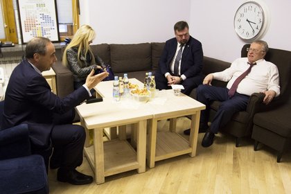 Посол Бойко Коцев встретился с Владимиром Жириновским